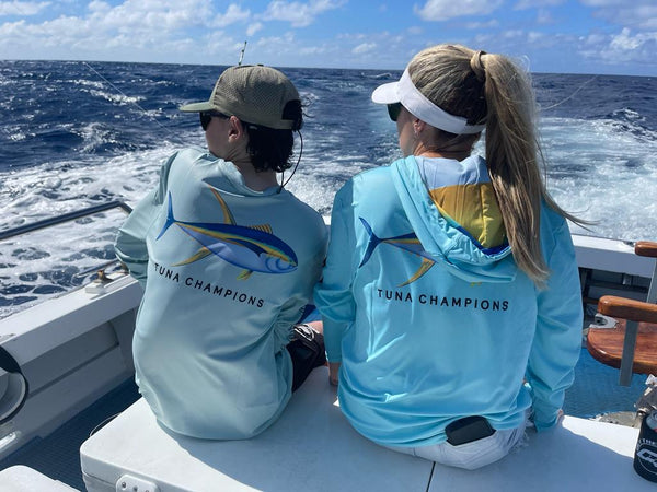 TUNA CHAMPS 3.0 Hooded Aqua