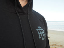 Double Knit Hoodie Black - REEL BRAND
