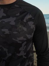 Performance Long Sleeve Tee Black Camo - REEL BRAND