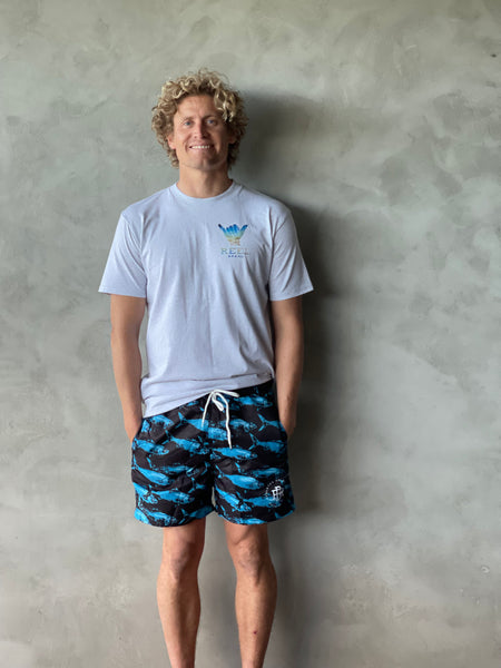 Bait fish Boardies Blue - REEL BRAND