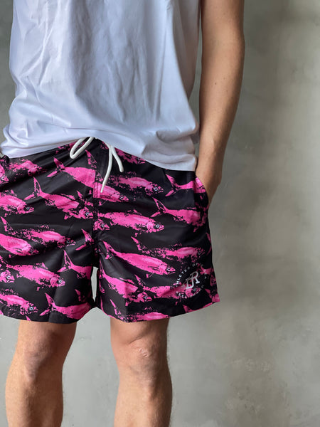 Baitfish Boardies Pink - REEL BRAND