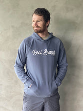 Hoodie - Faded Blue - REEL BRAND