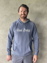 Hoodie - Faded Blue - REEL BRAND
