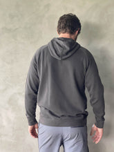 Hoodie - Washed Black - REEL BRAND