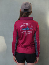 Kids Tropi-cool Shirt Maroon - REEL BRAND