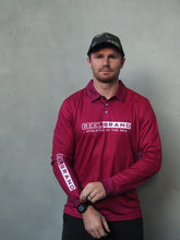 Tropi-cool Shirt Maroon - REEL BRAND