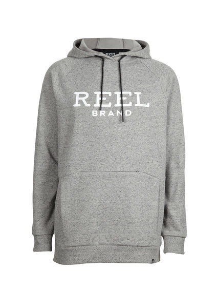 Double Knit Hoodie Grey - REEL BRAND