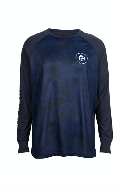 Performance Long Sleeve Blue Camo - REEL BRAND