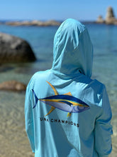 TUNA CHAMPS 3.0 Hooded Aqua