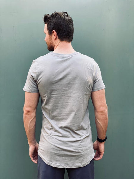 Essentials Reel Tee Grey - REEL BRAND