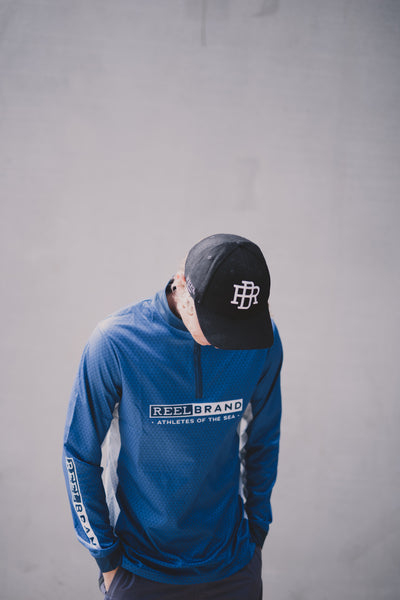 AOTS Fishing Shirt Zip Collar - REEL BRAND