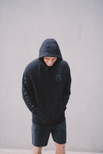 Double Knit Hoodie Black - REEL BRAND