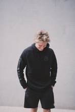 Double Knit Hoodie Black - REEL BRAND