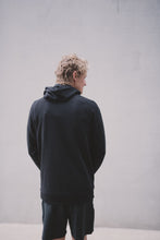 Double Knit Hoodie Black - REEL BRAND