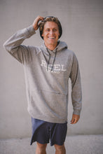 Double Knit Hoodie Grey - REEL BRAND