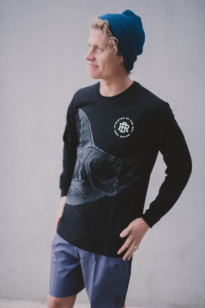 Ghost Marlin Reel Long Sleeve Tee - REEL BRAND